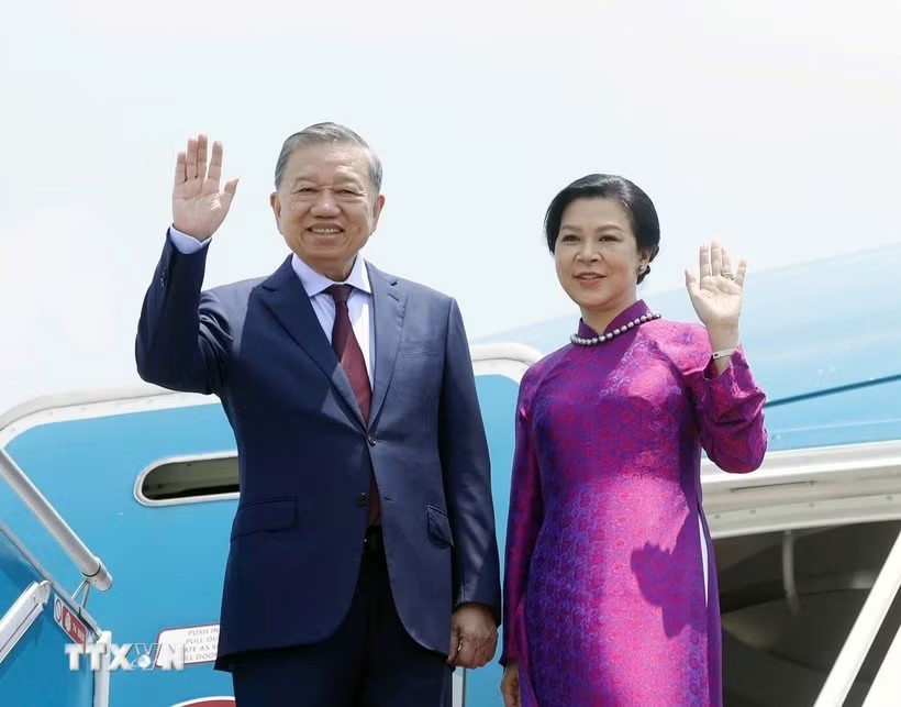 Tổng Bí thư, Chủ tịch nước lên đường thăm chính thức Thái Lan