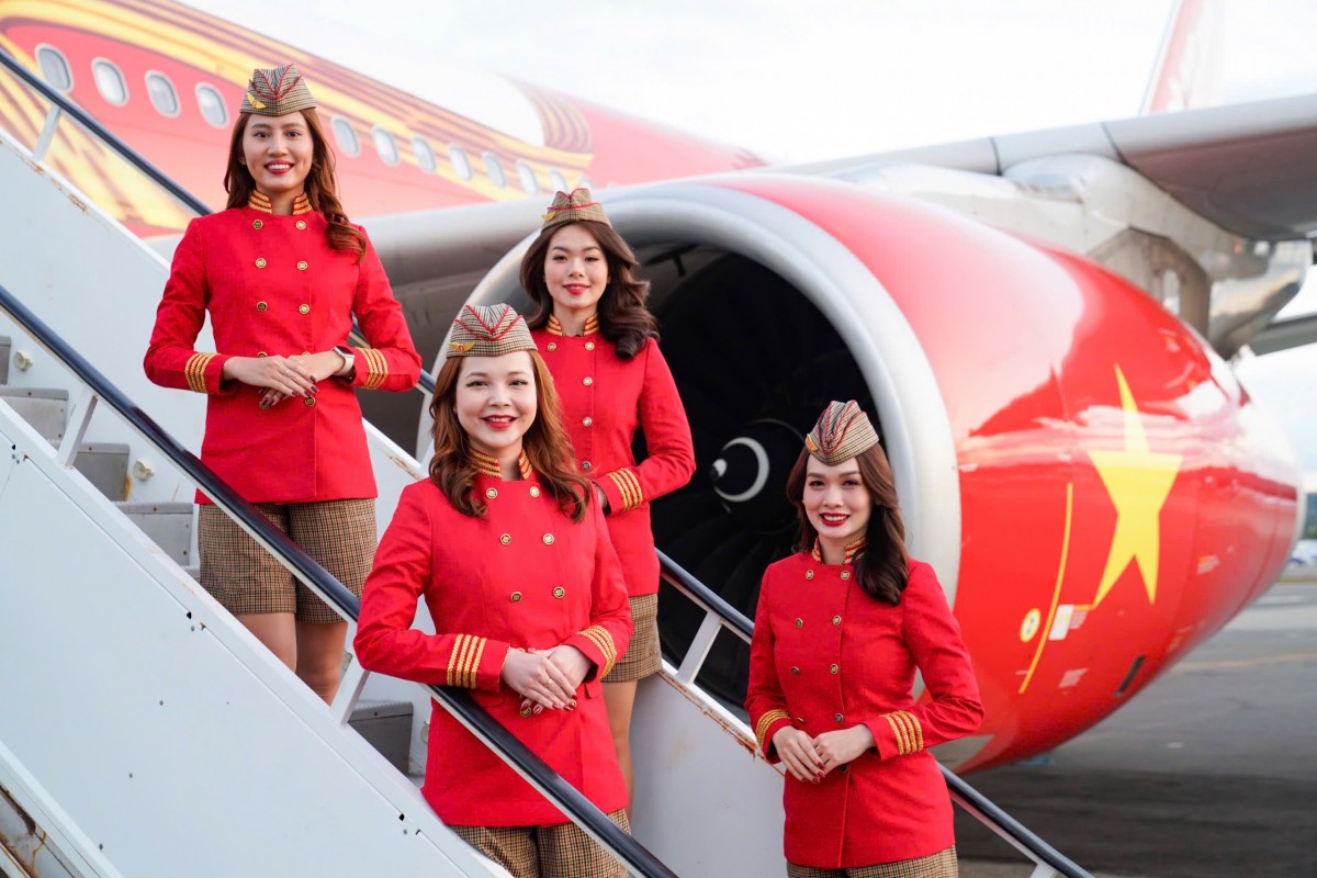Phi hành đoàn Vietjet - Đại sứ của lòng hiếu khách và tinh thần tiên phong