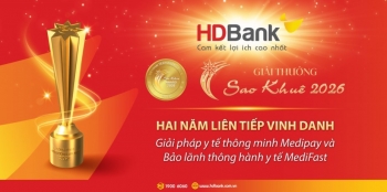 HDBank ghi dấu ấn tại Sao Khuê 2026 với bộ đôi giải pháp y tế số MediPay – MediFast