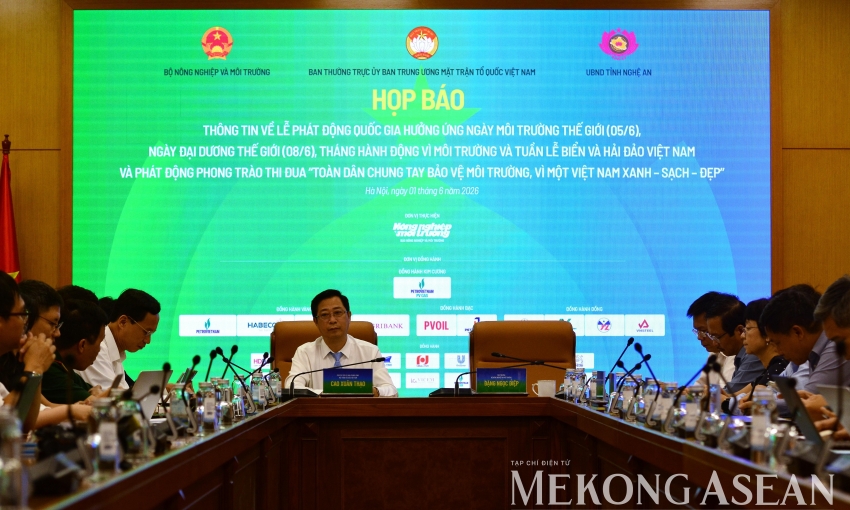 Nghệ An đăng cai chuỗi sự kiện môi trường quốc gia năm 2026