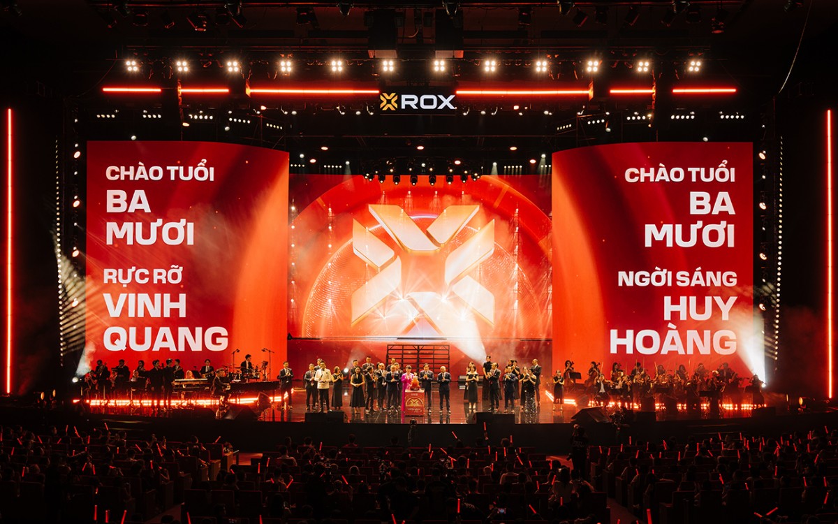 ROX30 Concert: Bản giao hưởng của ký ức, ánh sáng và khát vọng Việt