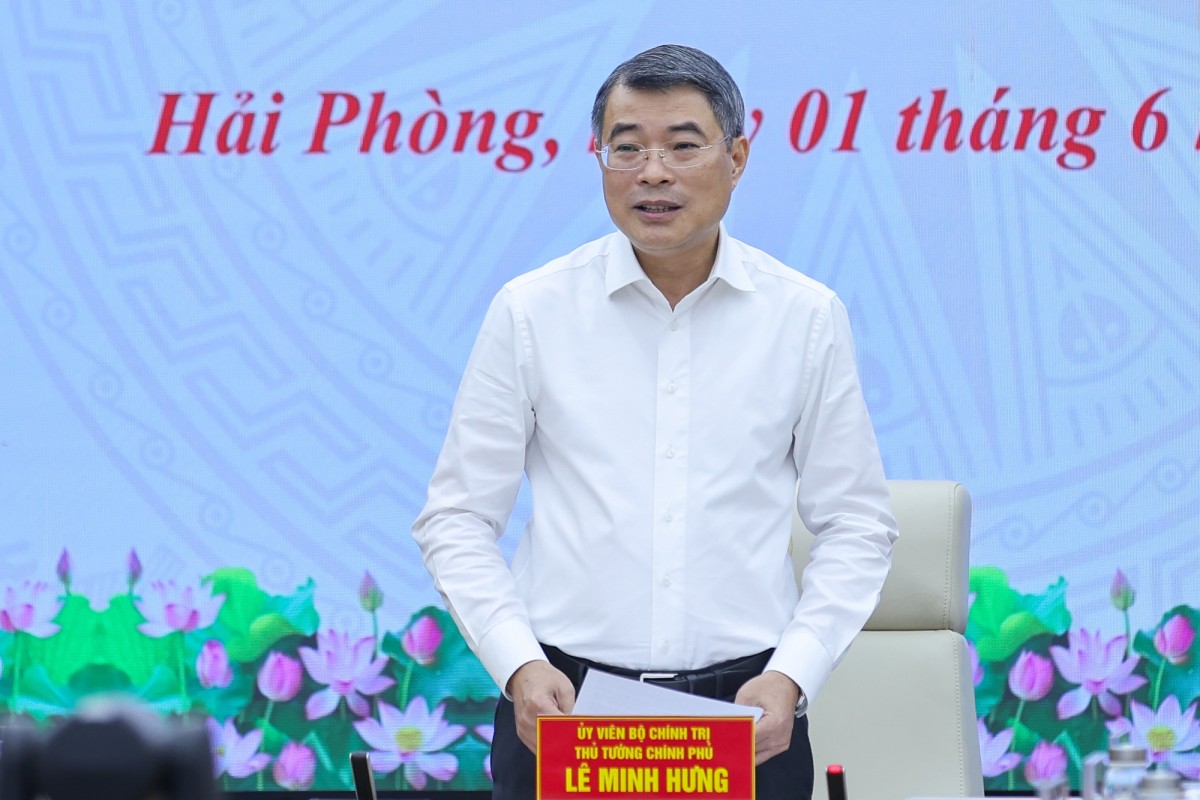Thủ tướng Lê Minh Hưng, Trưởng đoàn kiểm tra thay mặt Đoàn đánh giá cao Ban Thường vụ Thành ủy Hải Phòng đã thể hiện tinh thầ