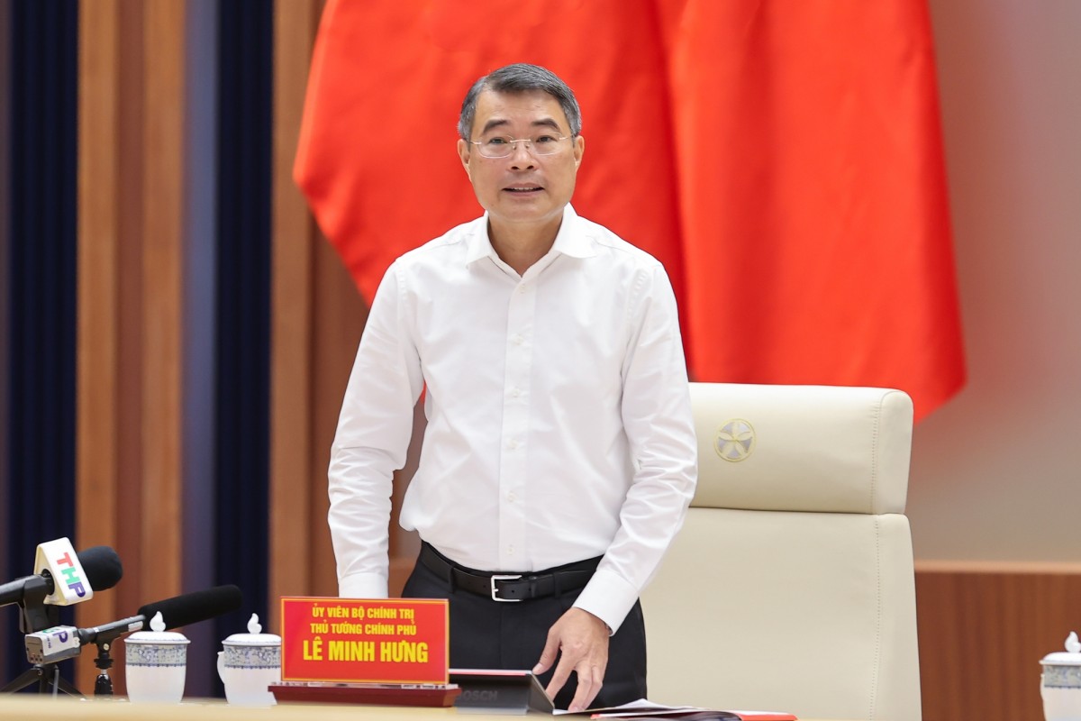 Thủ tướng Lê Minh Hưng nêu rõ, phát triển nhà ở cho thuê là chủ trương lớn của Đảng và Nhà nước - Ảnh: VGP