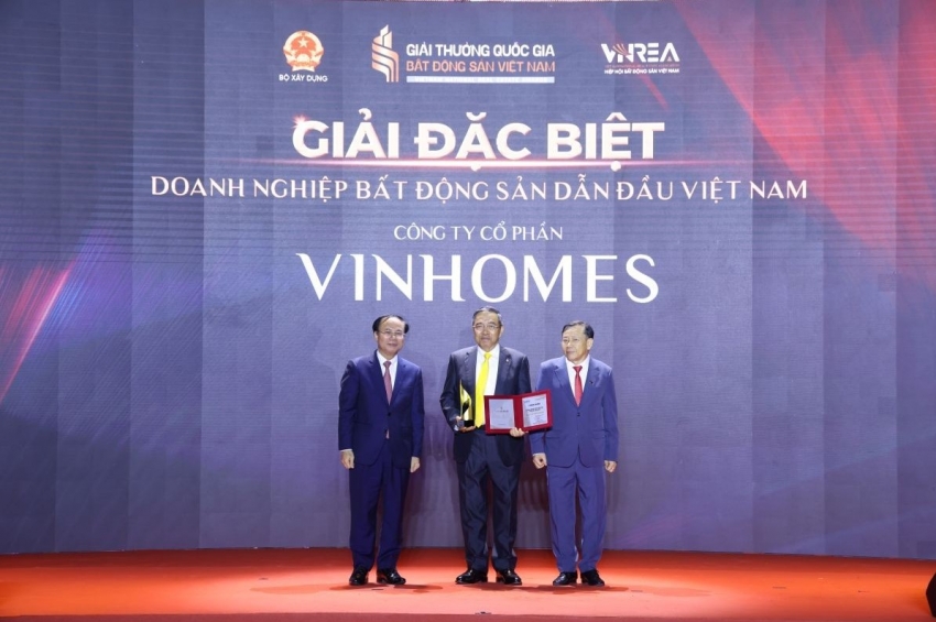 Vinhomes nhận ‘siêu giải thưởng’: Dẫn đầu thị trường bất động sản Việt Nam