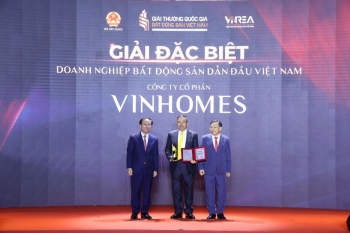Vinhomes nhận ‘siêu giải thưởng’: Dẫn đầu thị trường bất động sản Việt Nam