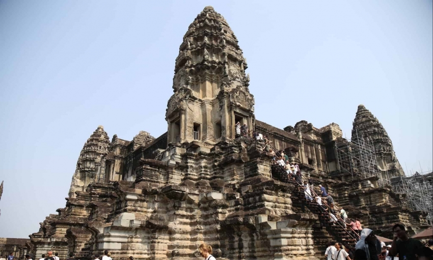 Campuchia: Lượng khách quốc tế đến Angkor Wat giảm 30%