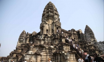 Campuchia: Lượng khách quốc tế đến Angkor Wat giảm 30%