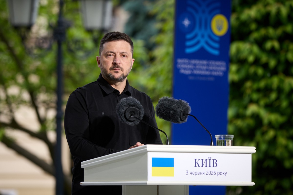 Tổng thống Ukraine Volodymyr Zelensky. Ảnh: X/@ZelenskyyUa
