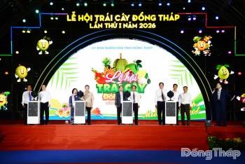 Đồng Tháp khai mạc lễ hội trái cây, quy tụ hơn 20 hoạt động quảng bá nông sản