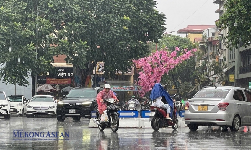 Tuần tới Bắc Bộ đón gió mùa đông bắc, trời mưa to