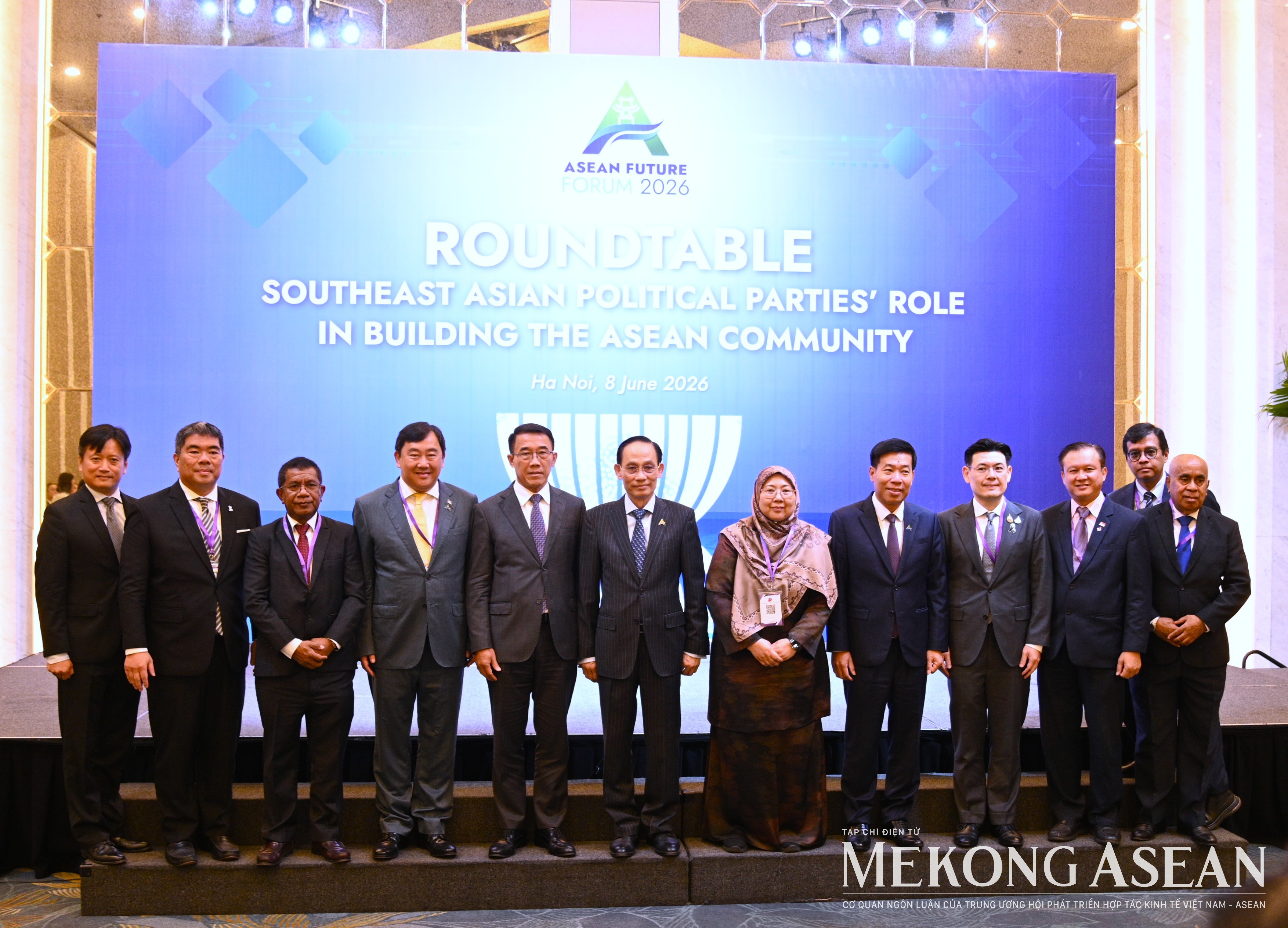 'Tăng cường hợp tác chính đảng sẽ giúp đưa ASEAN đến gần người dân hơn'