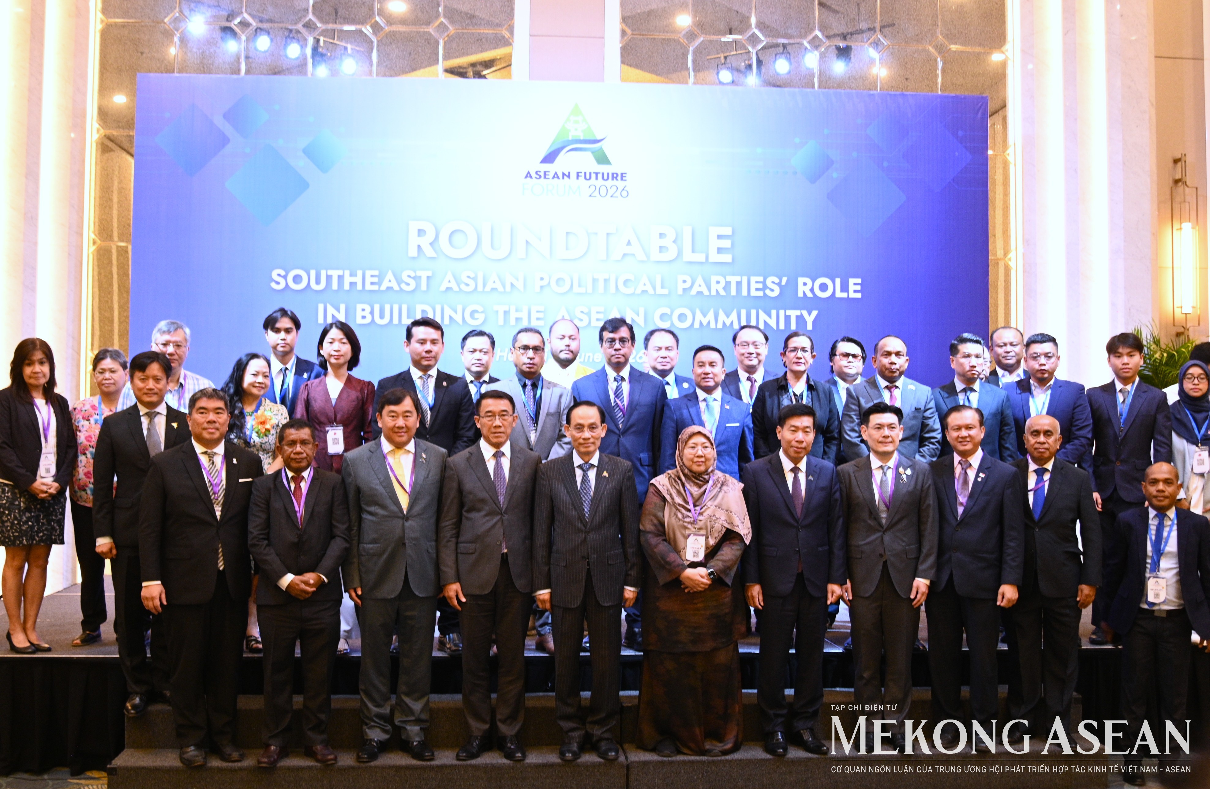 'Tăng cường hợp tác chính đảng sẽ giúp đưa ASEAN đến gần người dân hơn'