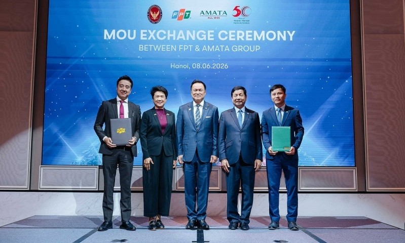 FPT cùng hai tập đoàn Thái Lan hợp tác chuyển đổi AI