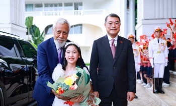 Thủ tướng Lê Minh Hưng chủ trì lễ đón chính thức Thủ tướng Timor-Leste