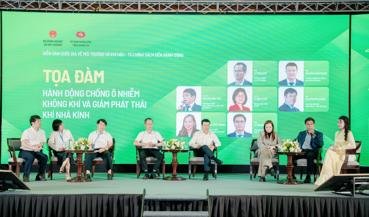 Vinamilk lan tỏa các thực hành giảm phát thải tại Diễn đàn quốc gia về Môi trường