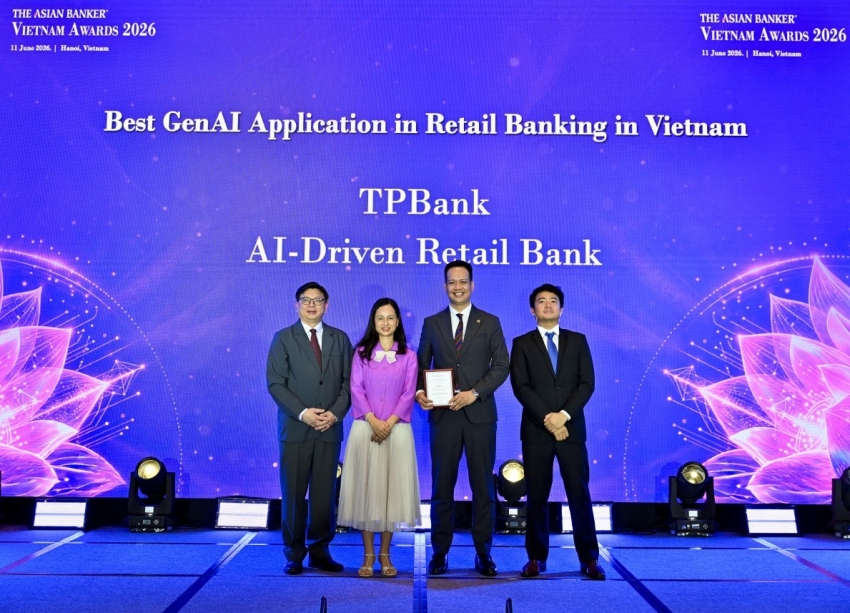 TPBank thắng lớn tại The Asian Banker với 3 giải thưởng công nghệ