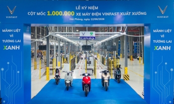VinFast xuất xưởng xe máy điện thứ một triệu