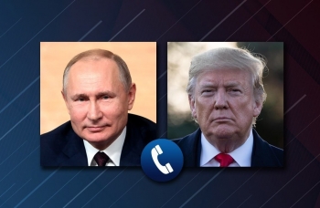 Ông Trump ‘xúc động’ sau lời chúc sinh nhật của ông Putin