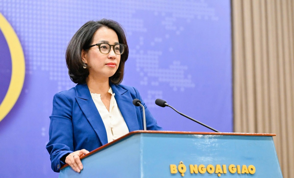 Người phát ngôn Bộ Ngoại giao Việt Nam Phạm Thu Hằng. Ảnh: BNG