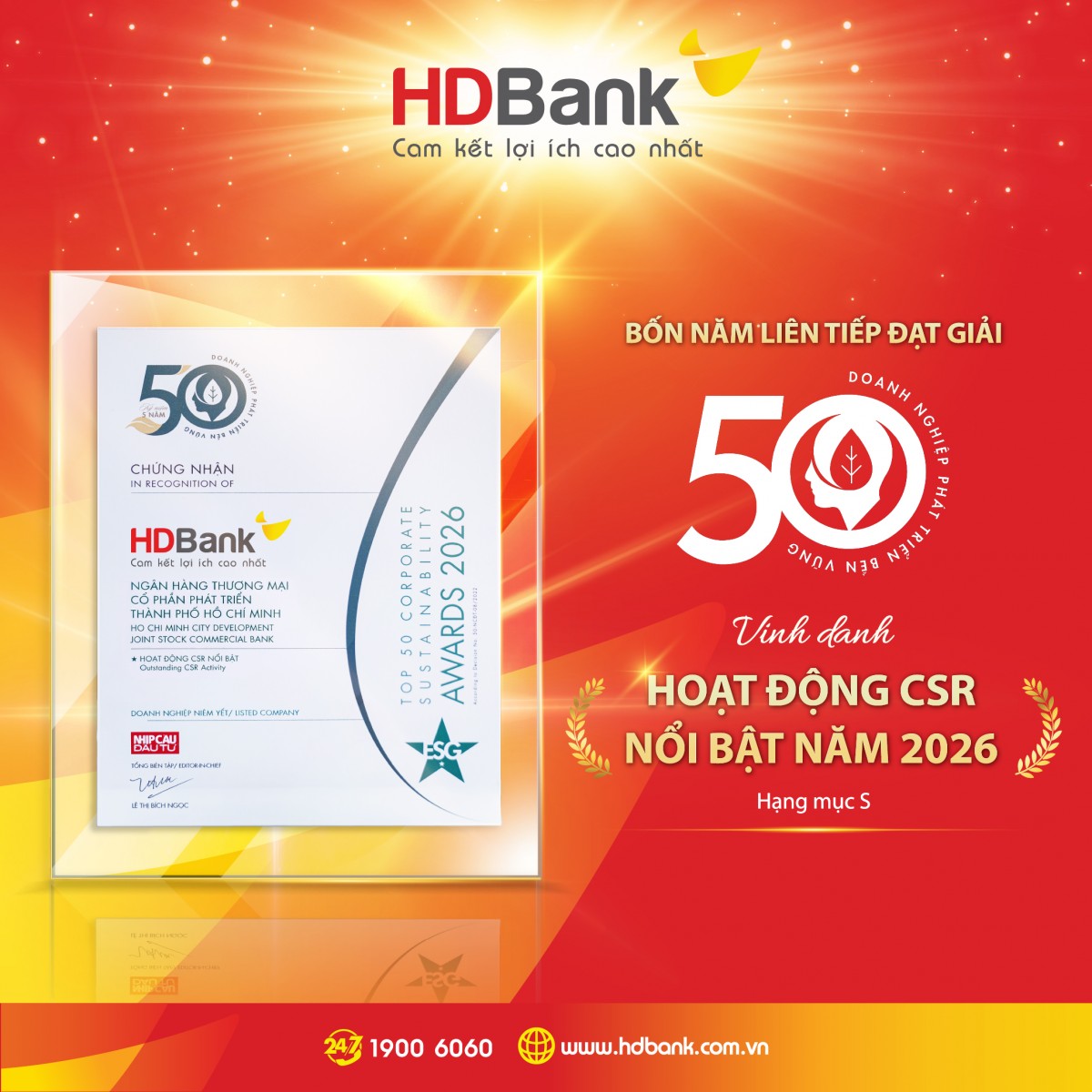 HDBank: Tăng trưởng ấn tượng song hành cùng trách nhiệm cộng đồng HDBank: Tăng trưởng ấn tượng song hành cùng trách nhiệm cộng đồng