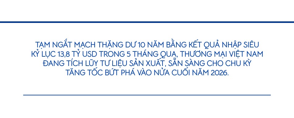 Xuất nhập khẩu năm 2026: Chờ lực đẩy xuất khẩu vào cuối năm