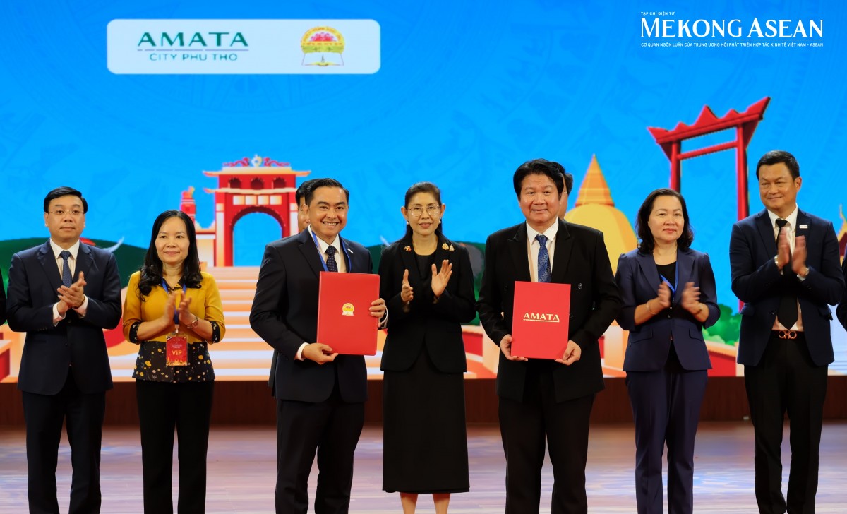 CP Group, Central Retail, MM Mega Market và Amata ký loạt thỏa thuận tại Phú Thọ