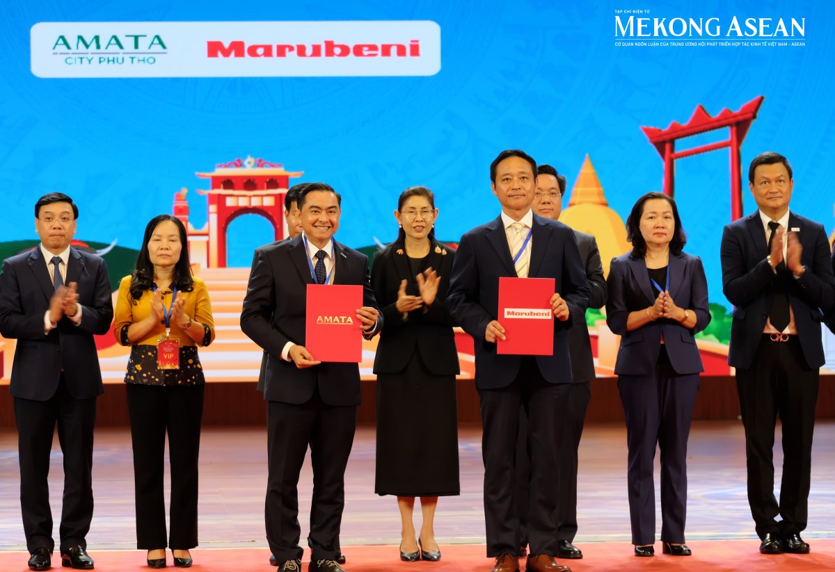 CP Group, Central Retail, MM Mega Market và Amata ký loạt thỏa thuận tại Phú Thọ