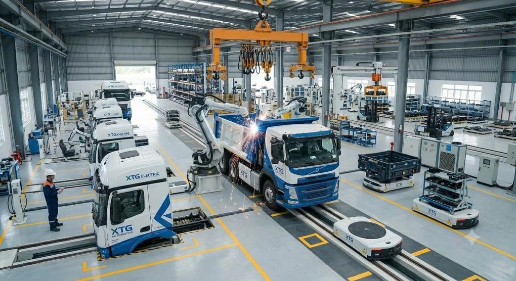 Xuân Thiện Group muốn sản xuất xe tải điện, máy công trình điện tại Ninh Bình