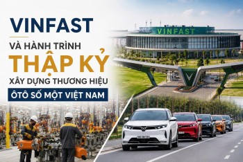 VinFast và hành trình thập kỷ xây dựng thương hiệu ôtô số một Việt Nam