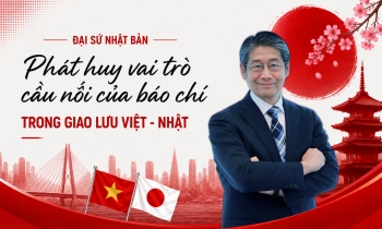 Đại sứ Nhật Bản: ‘Phát huy vai trò cầu nối của báo chí trong giao lưu Việt - Nhật’