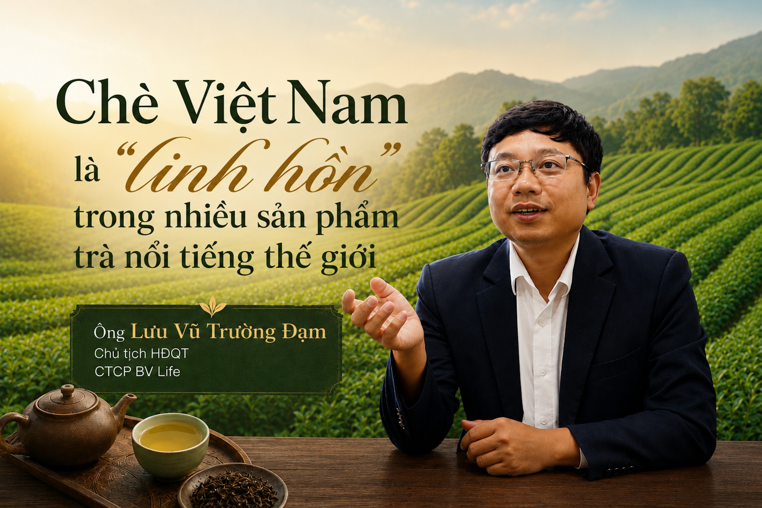 Chè Việt Nam là linh hồn trong nhiều sản phẩm trà nổi tiếng thế giới