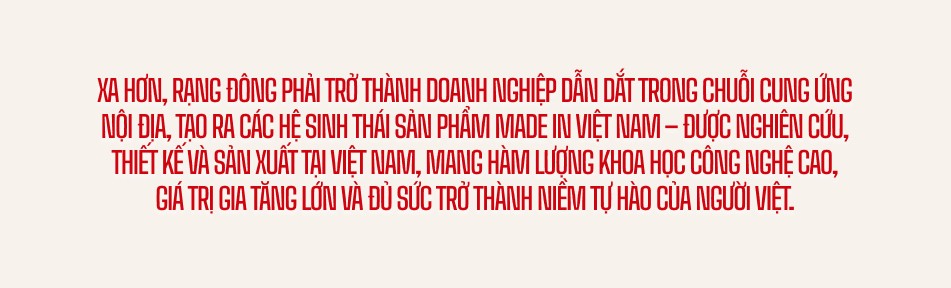 Rạng Đông đi ra thế giới bằng sản xuất xanh và công nghệ cao