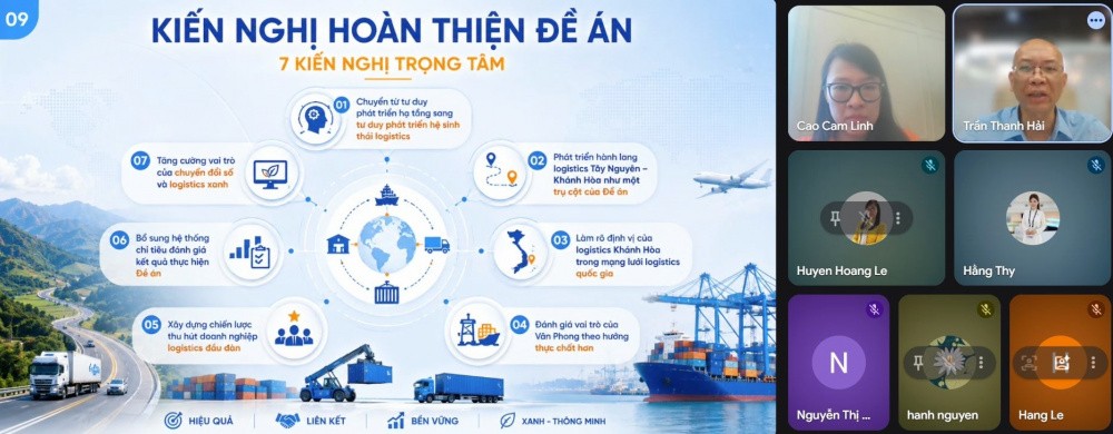 Hoàn thiện Đề án phát triển logistics tỉnh Khánh Hòa đến năm 2050