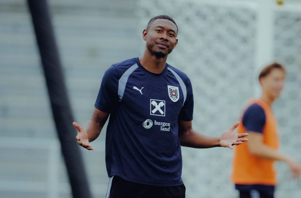 David Alaba có gốc Philippines. Ảnh: Liên đoàn Bóng đá Áo