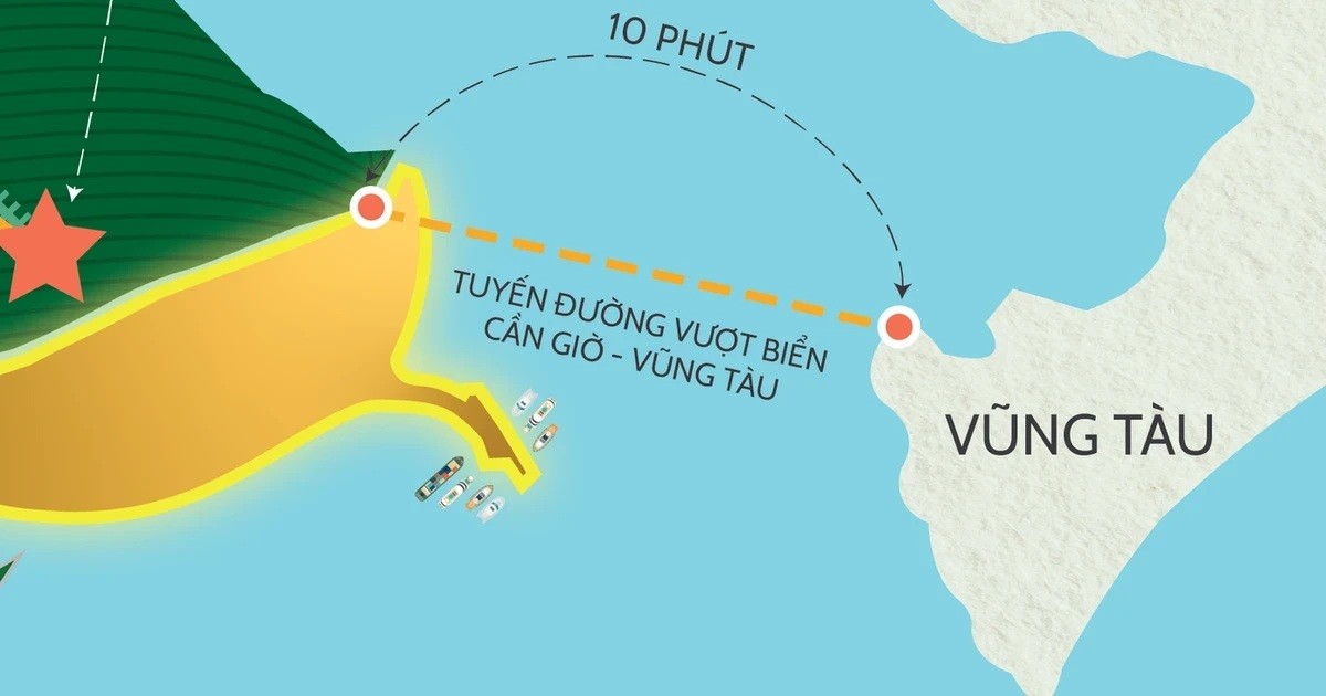 Đường vượt biển 93.000 tỷ đồng khởi công ngày 2/7 tại Cần Giờ