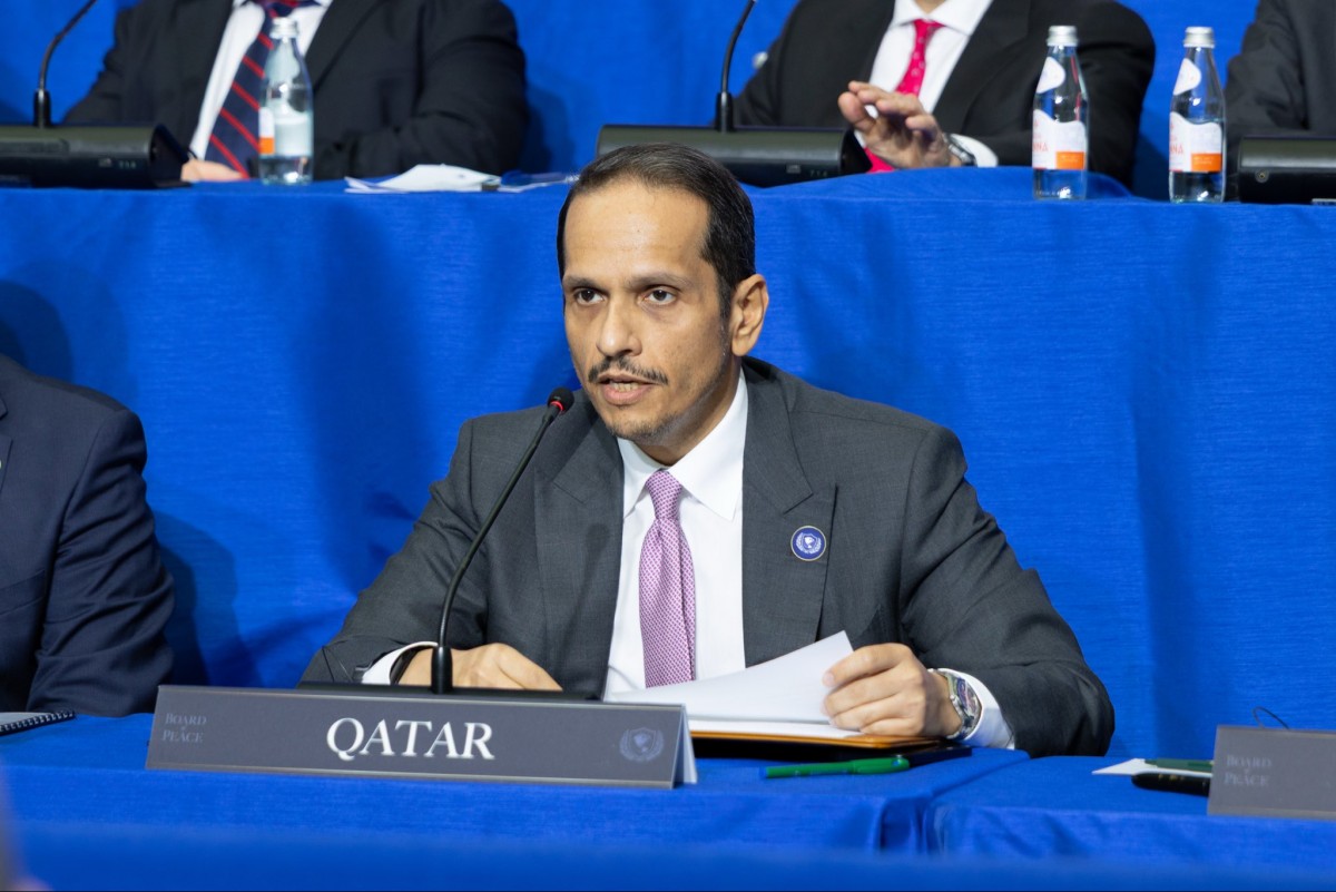 Thủ tướng kiêm Ngoại trưởng Qatar Sheikh Mohammed bin Abdulrahman bin Jasim Al-Thani. Ảnh: X/@MBA_AlThani_ (tài khoản X của Thủ tướng kiêm Ngoại trưởng Qatar)