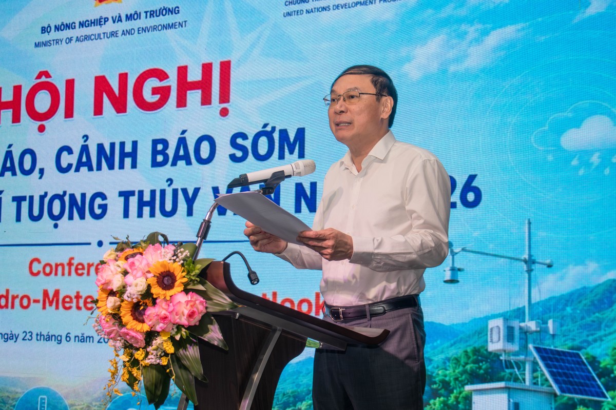 Thứ trưởng Bộ Nông nghiệp và Môi trường Lê Công Thành