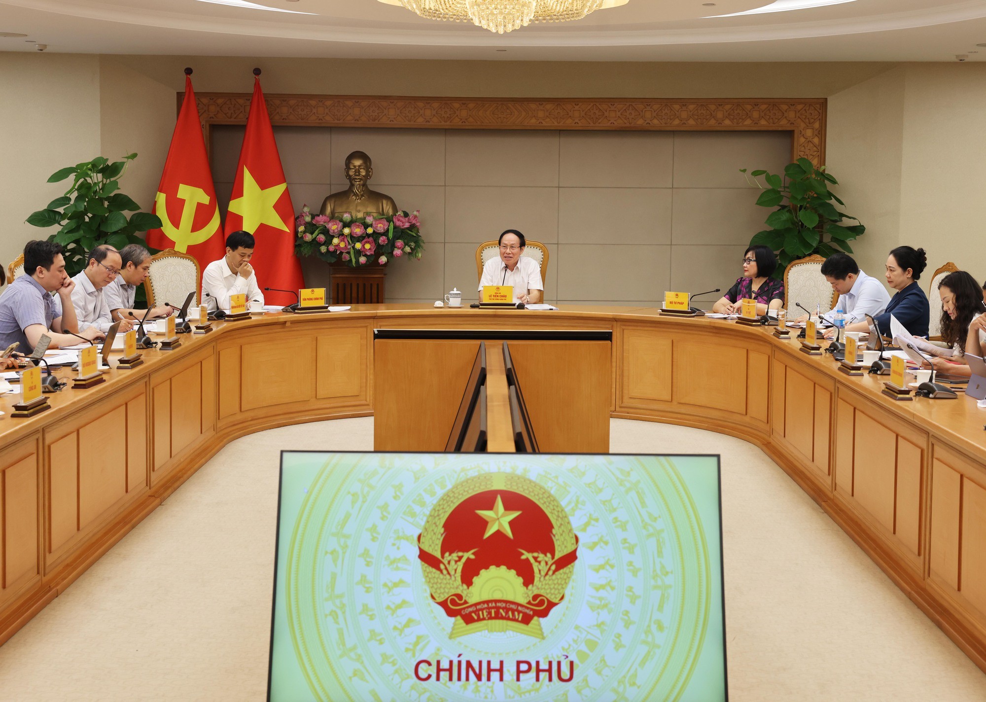 Toàn cảnh cuộc họp. Nguồn: VGP.