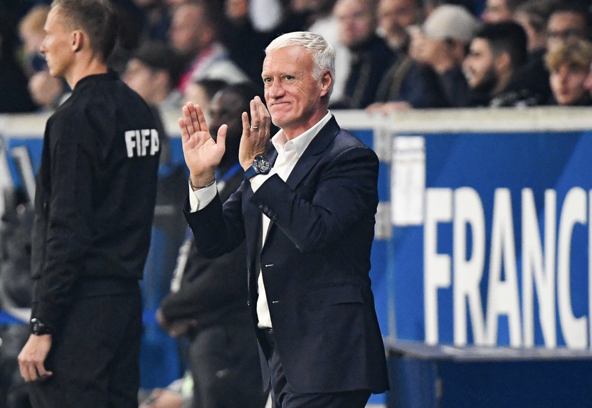 HLV trưởng của tuyển Pháp, ông Didier Deschamps. Ảnh: Liên đoàn Bóng đá Pháp