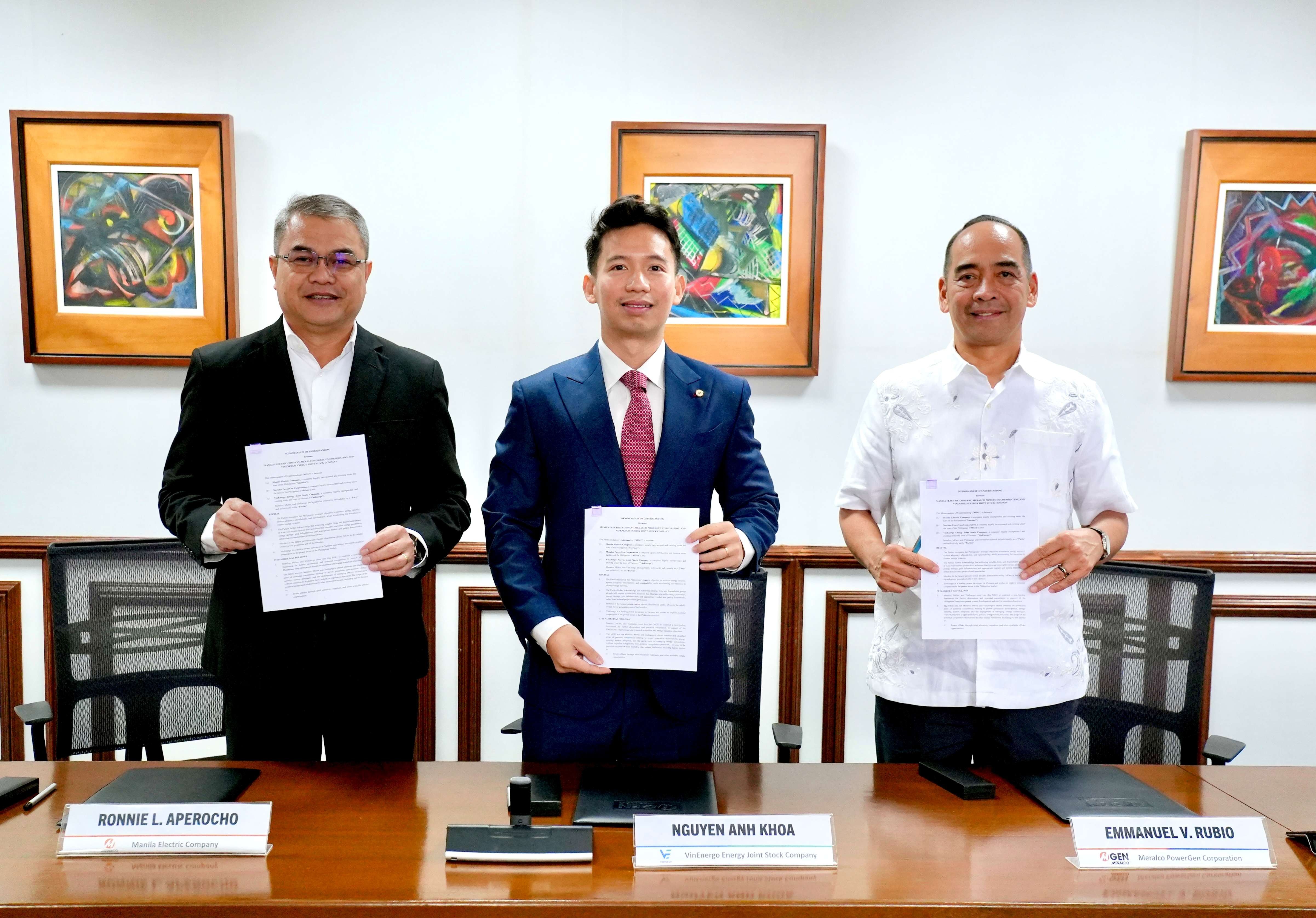 VinEnergo cùng đối tác Philippines phát triển 5 GW điện nền năng lượng tái tạo