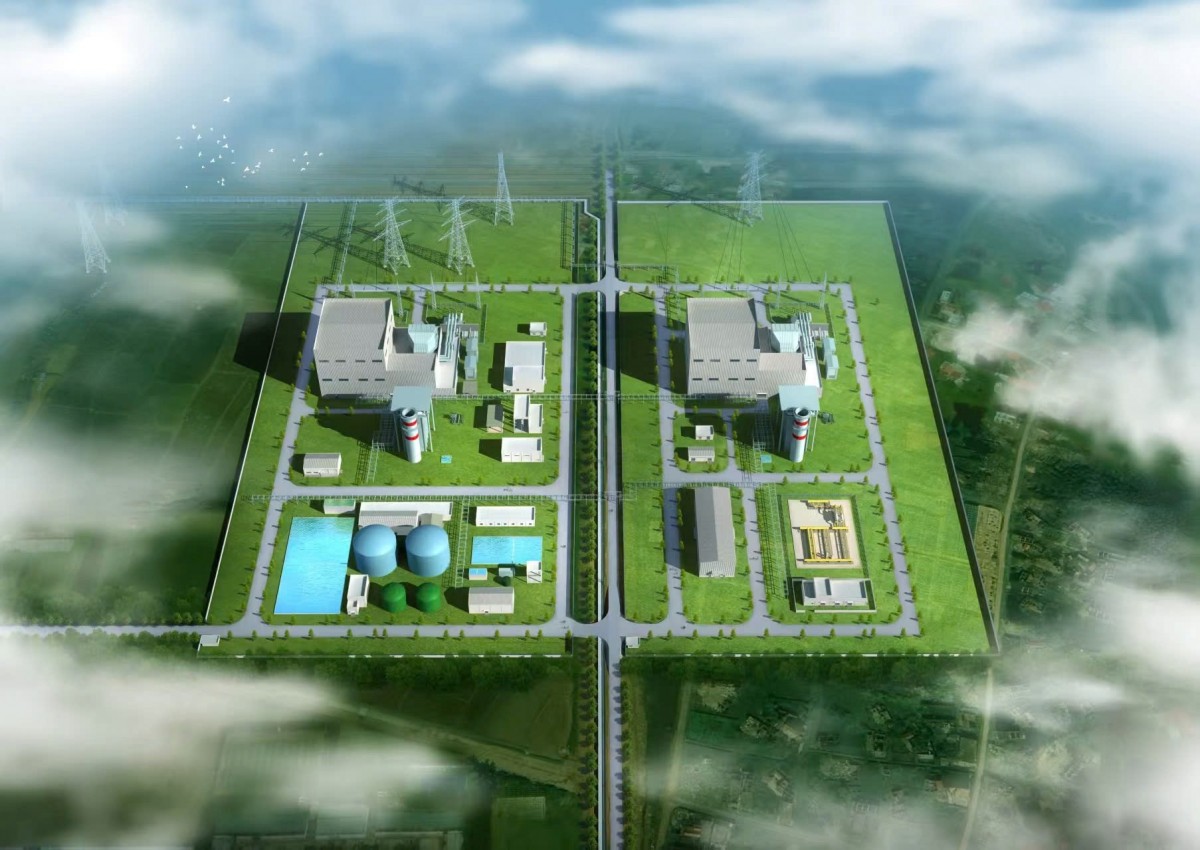 Nhà máy điện Quảng Trạch II. Ảnh: EVN
