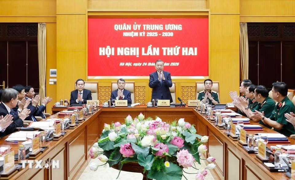 Tổng Bí thư, Chủ tịch nước chủ trì Hội nghị Quân ủy Trung ương