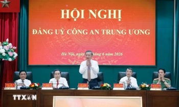 Tổng Bí thư, Chủ tịch nước phát biểu chỉ đạo tại Hội nghị Đảng ủy Công an Trung ương
