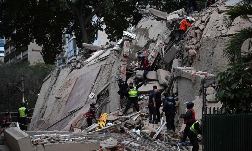 Động đất kép hơn 7 độ richter rung chuyển Venezuela