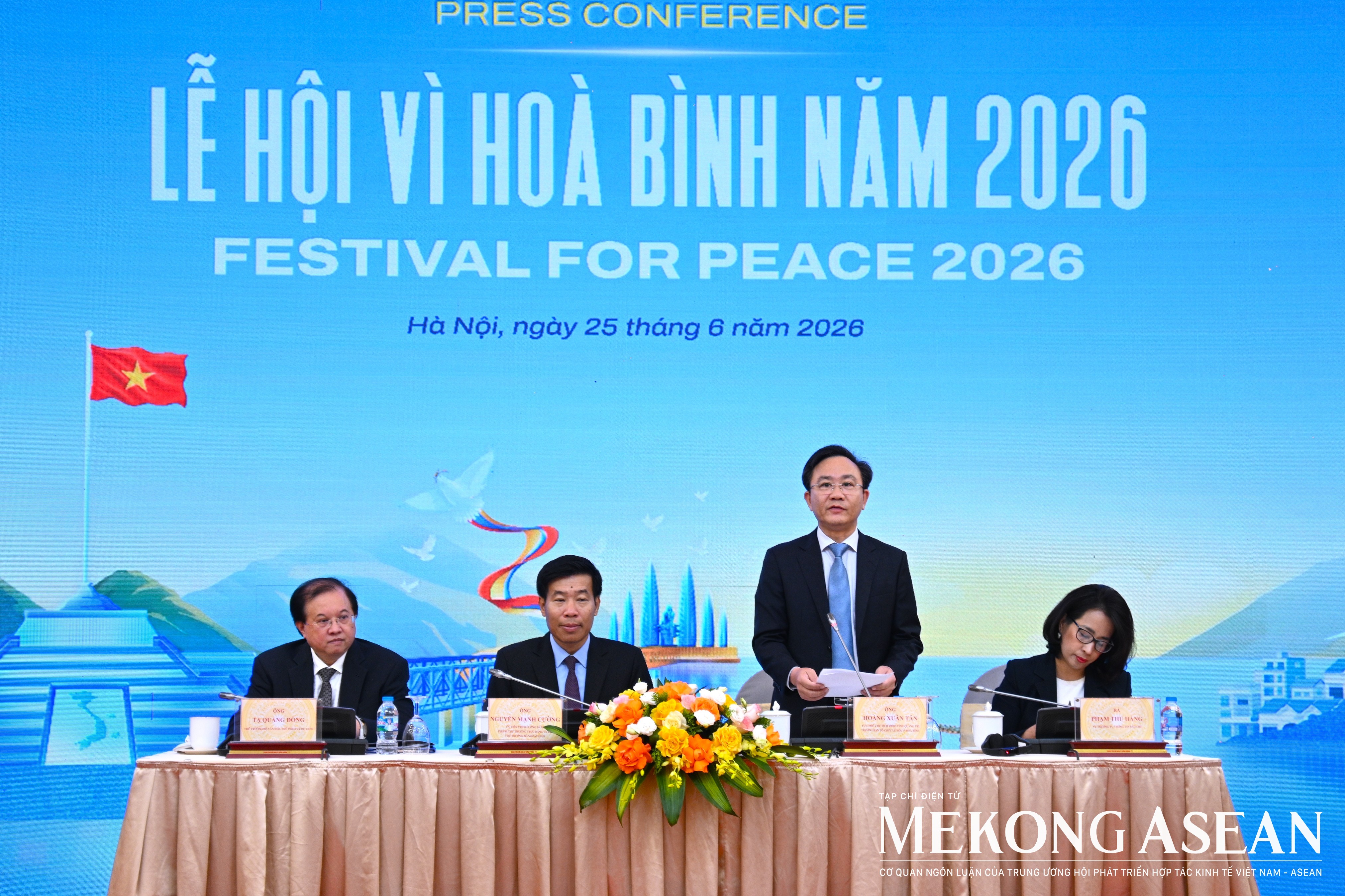 Lễ hội Vì Hòa bình 2026: Lan tỏa thông điệp hòa bình của Việt Nam ra thế giới