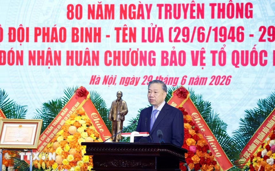 Tổng Bí thư, Chủ tịch nước Tô Lâm phát biểu chỉ đạo - Ảnh: TTXVN