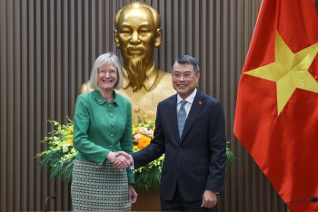 Thủ tướng Lê Minh Hưng tiếp Đại sứ Australia