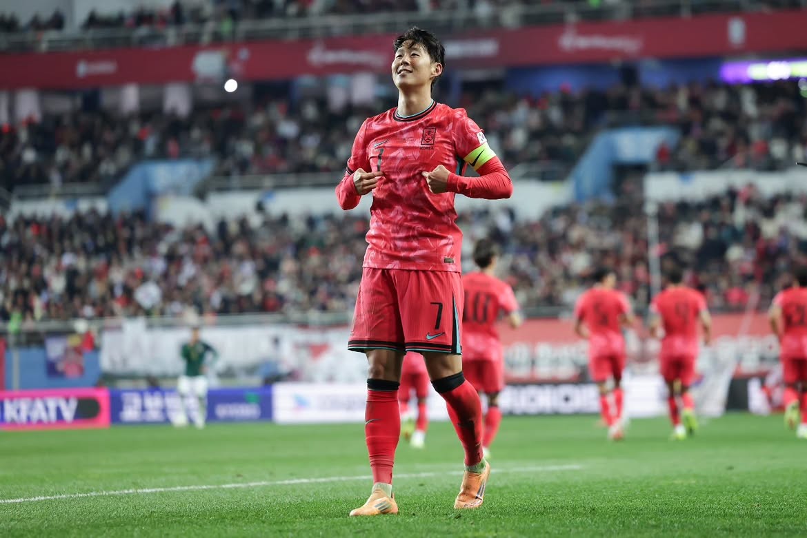 Tiền đạo Son Heung Min. Ảnh: Instagram/@hm_son7 (tài khoản Instagram của Son Heung Min)