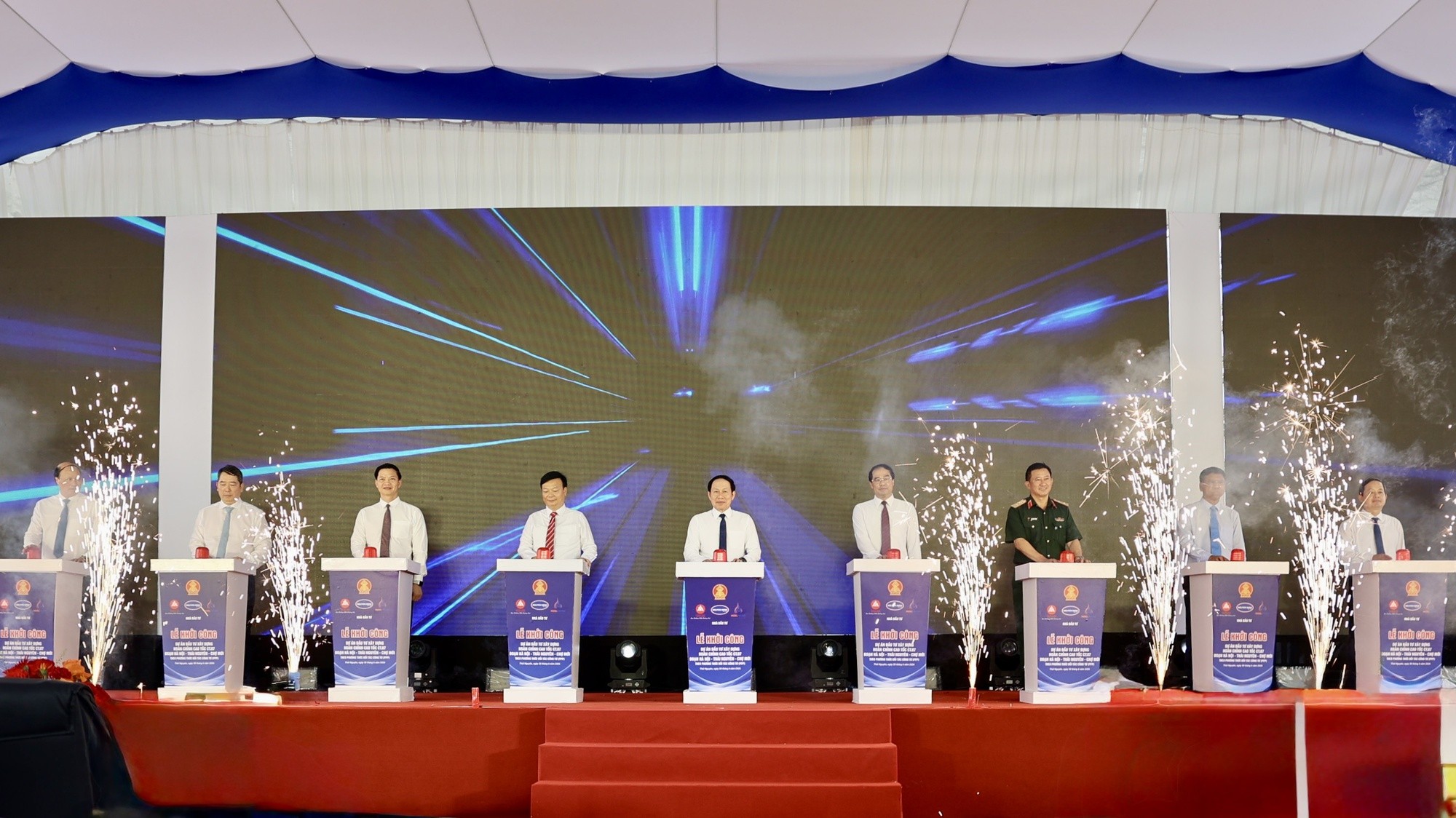 Khởi công xây dựng hoàn chỉnh cao tốc Hà Nội - Thái Nguyên - Chợ Mới