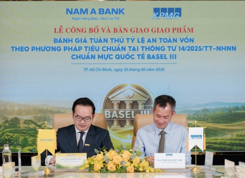 Nam A Bank hoàn thành đánh giá tuân thủ tỷ lệ an toàn vốn theo Basel III